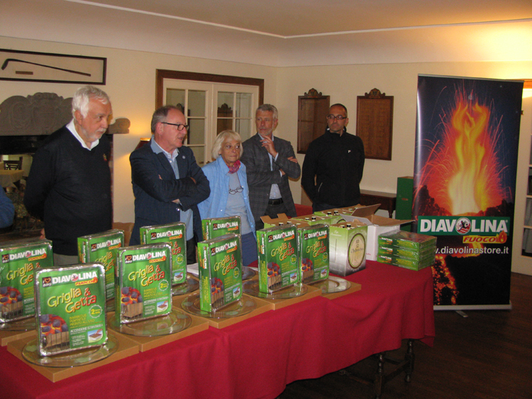 La premiazione al GC Biella Le Betulle