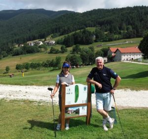 Golf Club Folgaria - Prisca Taruffi, 1° Netto, e Roberto Roversi, 1° Lordo